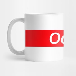 Oooo // Red Box Logo Mug